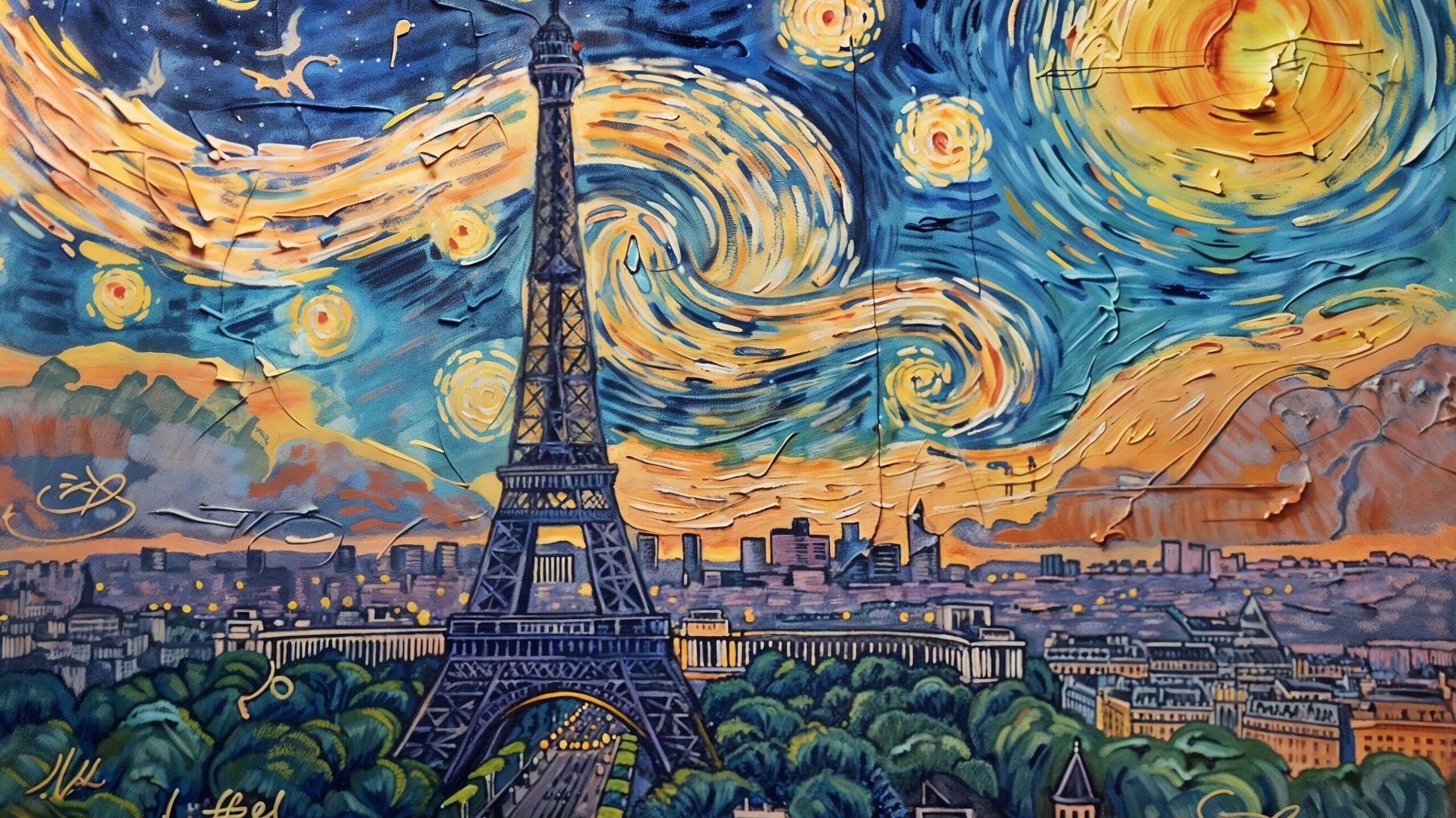 AI Van Gogh Art Creation