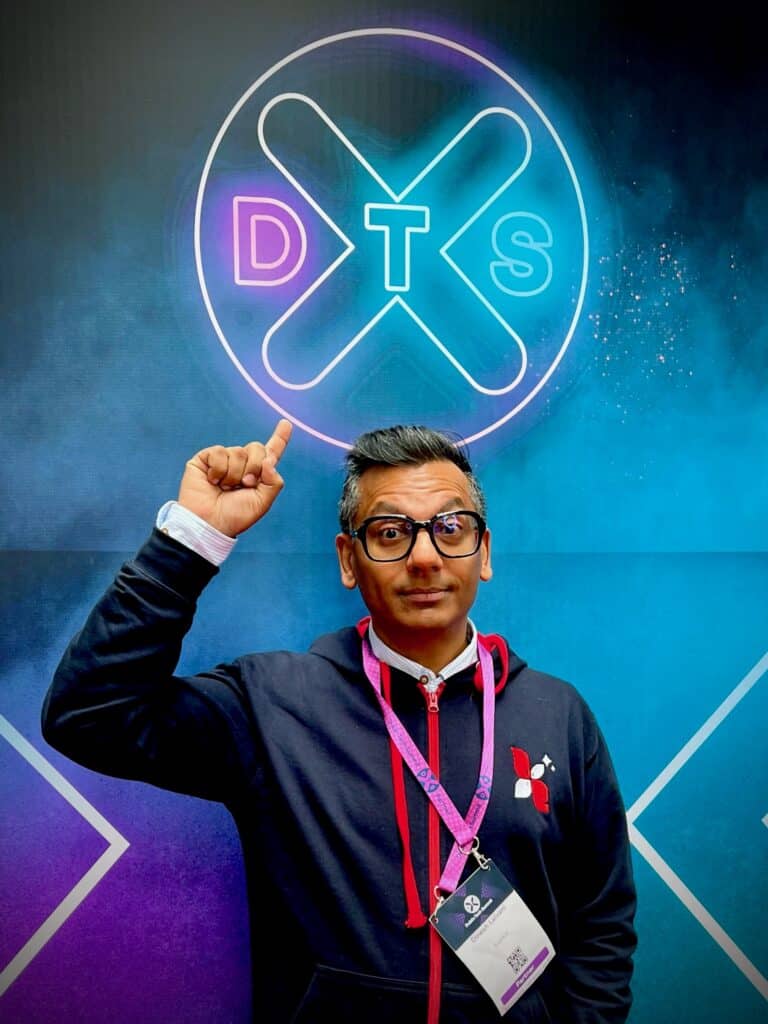 Co-founder Dinesh at Dublin Tech Summit, 2024