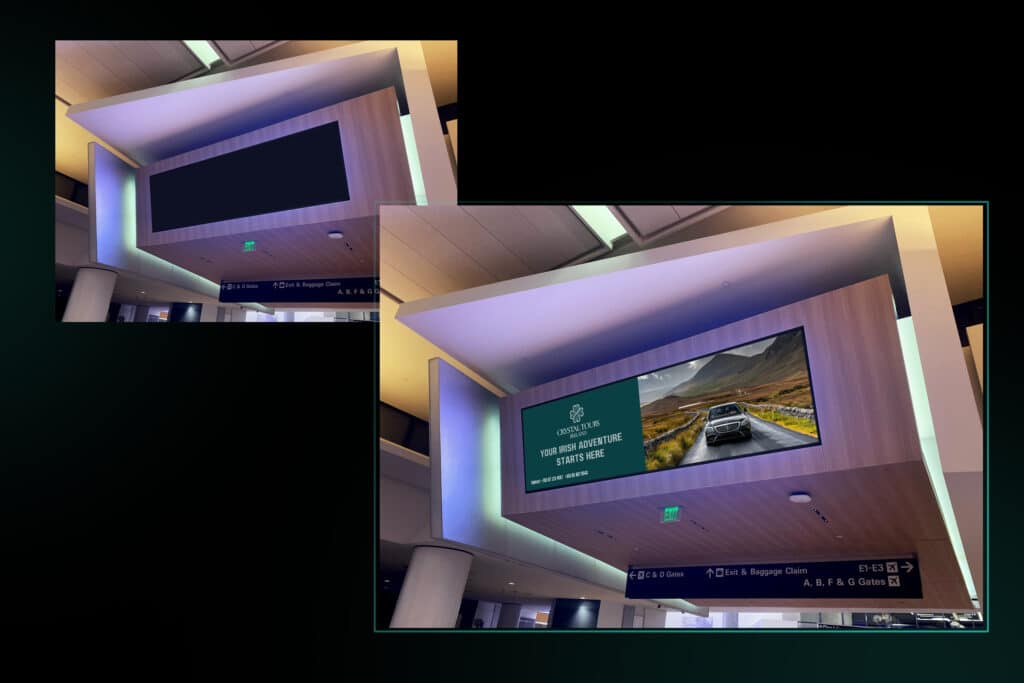 CTI001 Crystal Tours Airport Screen Mockup