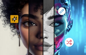 AI Image Remixing tool in Euryka